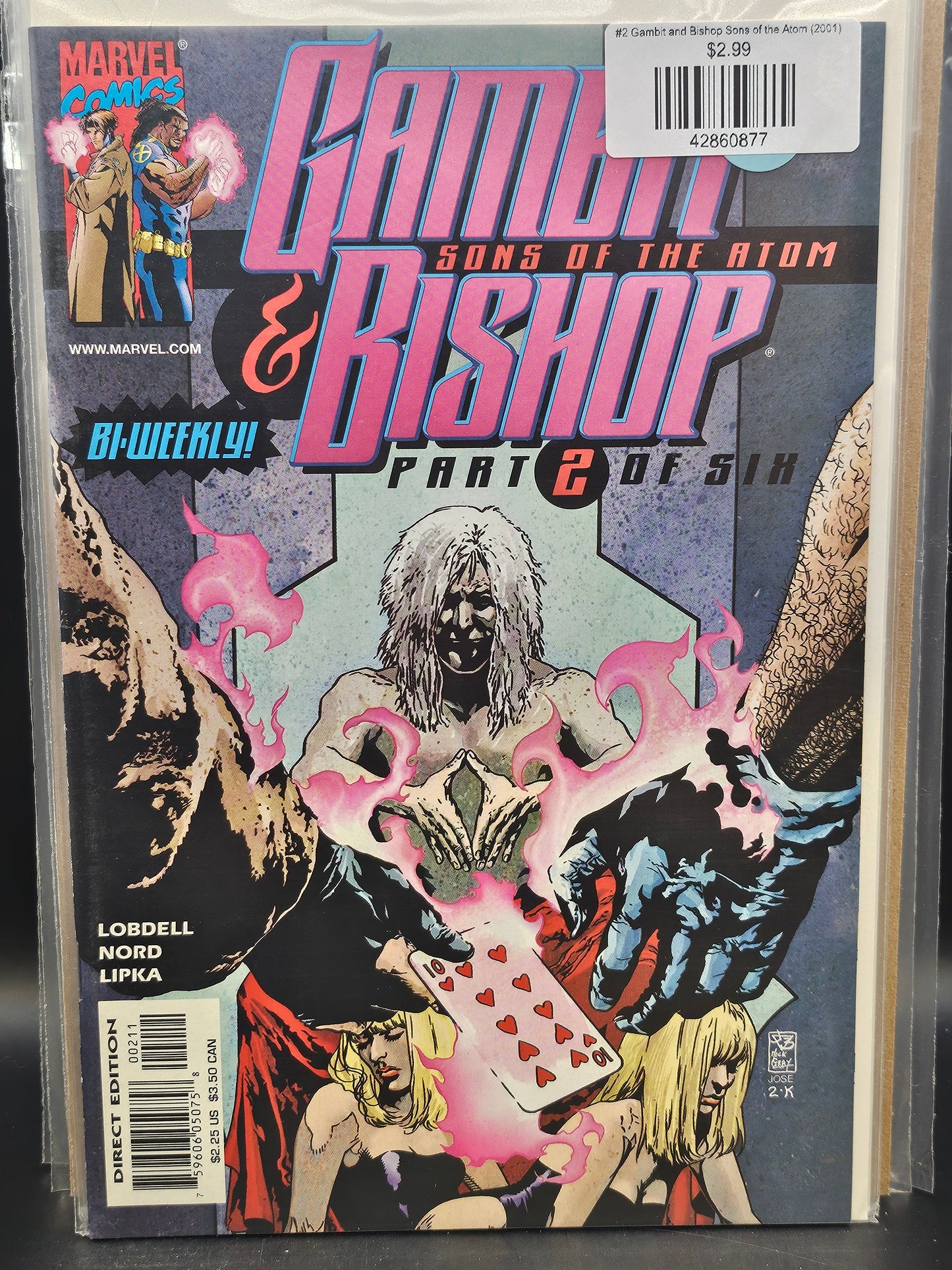 #2 Gambit and Bishop Sons of the Atom (2001)