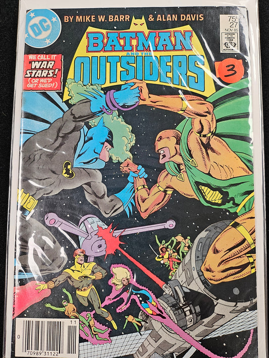 Batman and the Outsiders – DC Comics – (1983–1987) – Volume 1 – #27