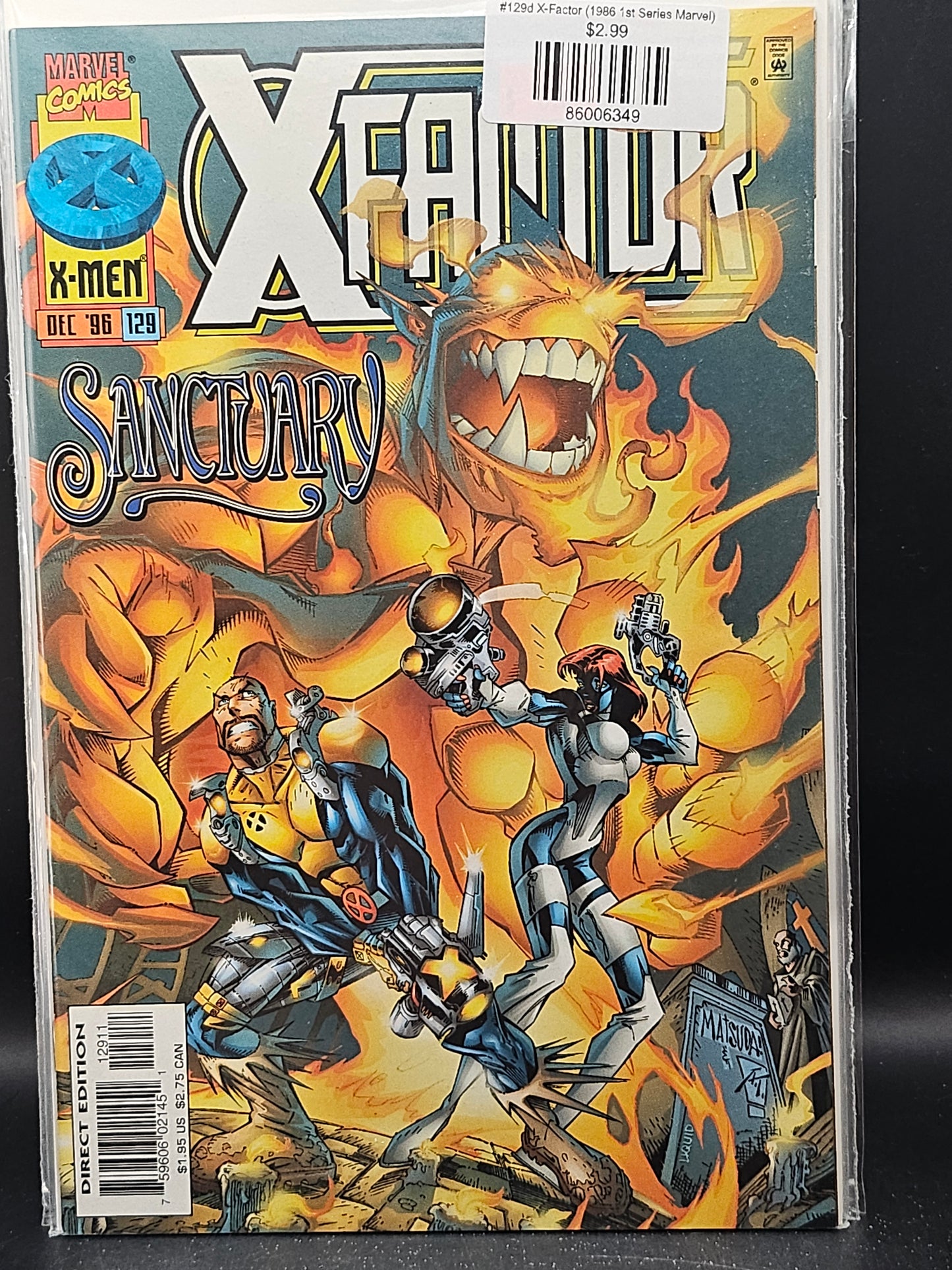 #129d X-Factor (1986 1st Series Marvel)