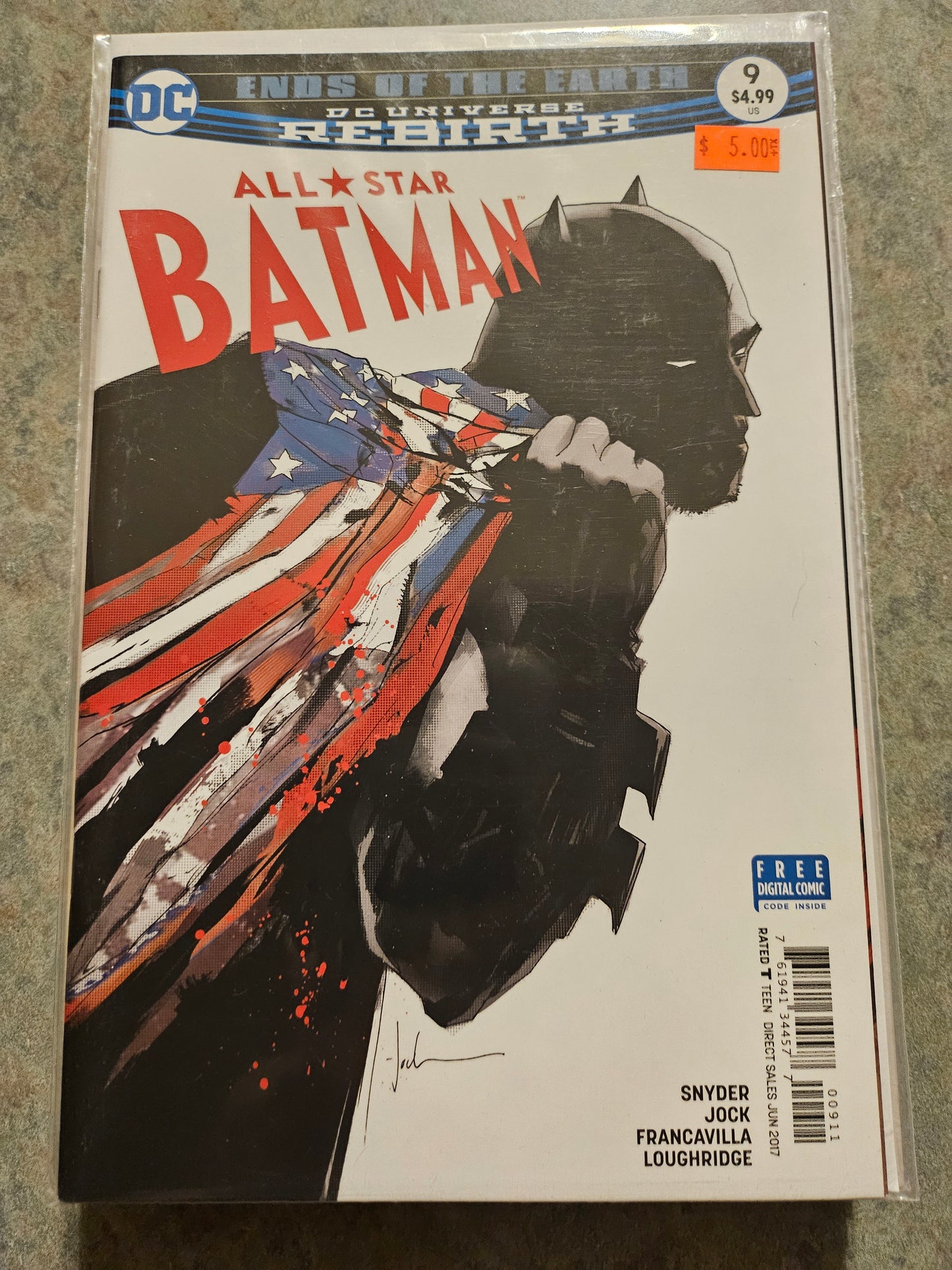 All Star Batman – DC Comics – (2016–2017) – Volume 1 – Limited Series – #9 - Cover A