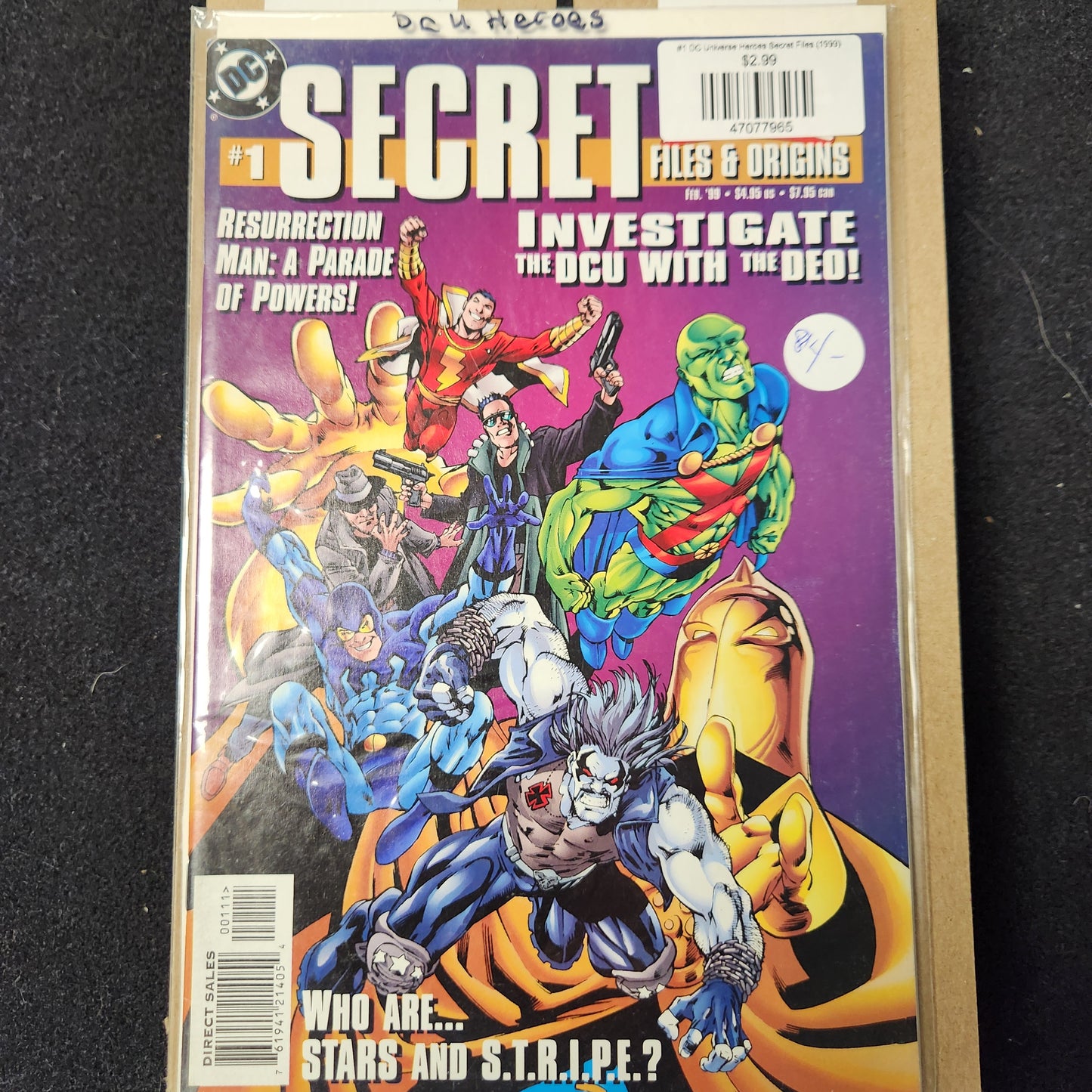 #1 DC Universe Heroes Secret Files (1999)