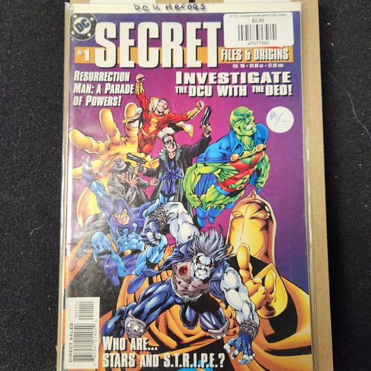 #1 DC Universe Heroes Secret Files (1999)