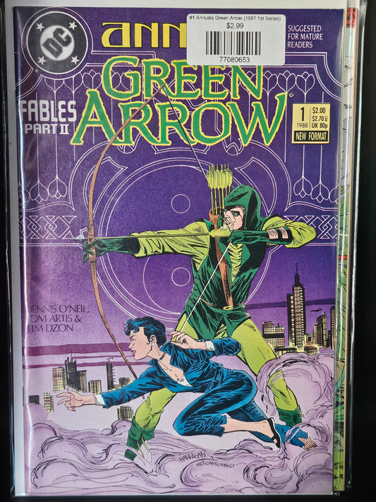 #1 Annuals Green Arrow (1987 1st Series)