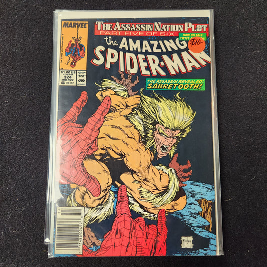 Amazing Spiderman V1 1963–1998 #324 (1989) — Sabretooth
