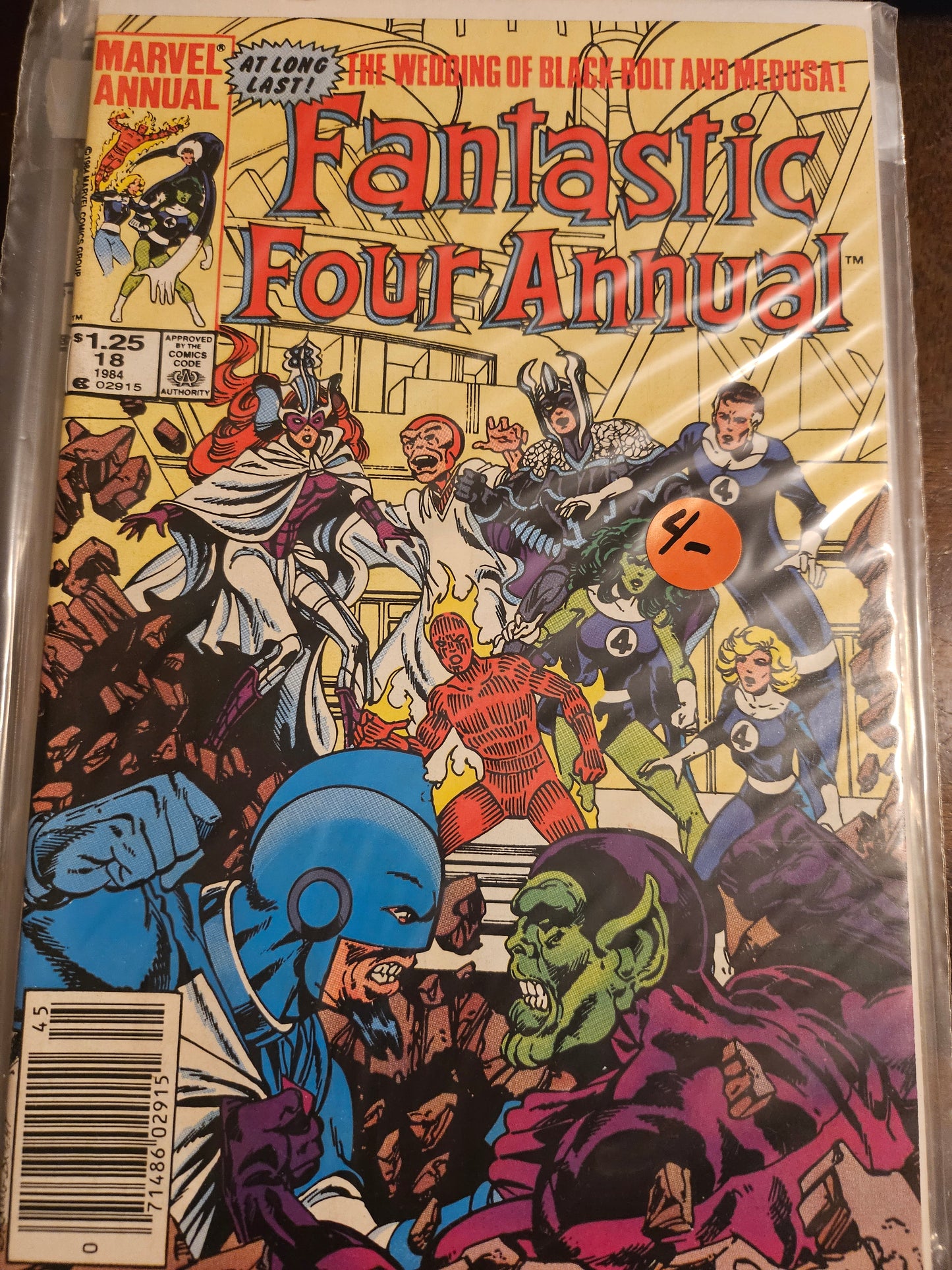 107.109 – Fantastic Four - #18 -1961-95