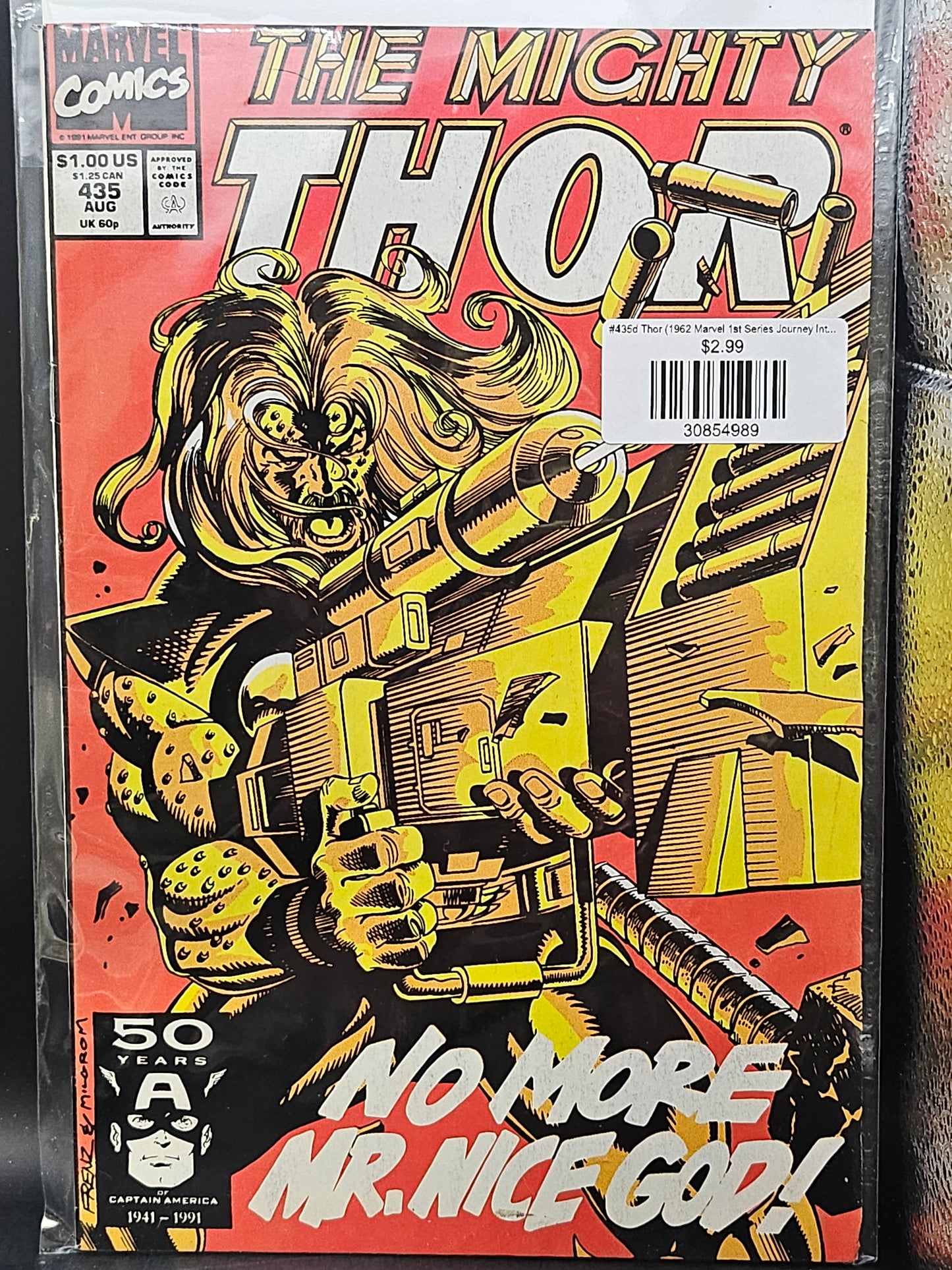 #435d Thor (1962 Marvel 1st Series Journey Into Mystery)