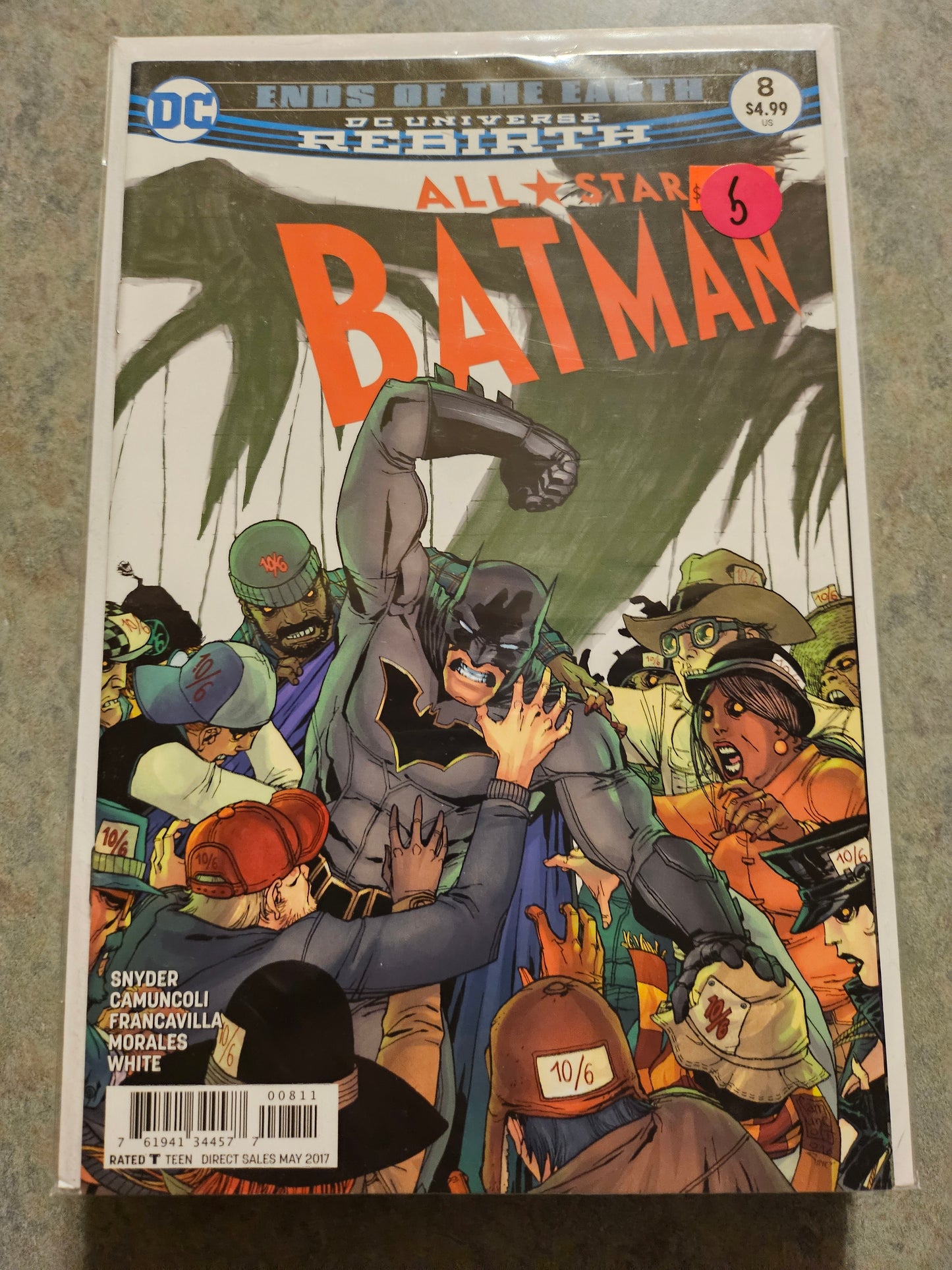 All Star Batman – DC Comics – (2016–2017) – Volume 1 – Limited Series – #8 - Cover A