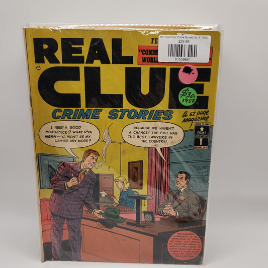 #12 Real Clue Crime Stories Vol. 4 (1949)