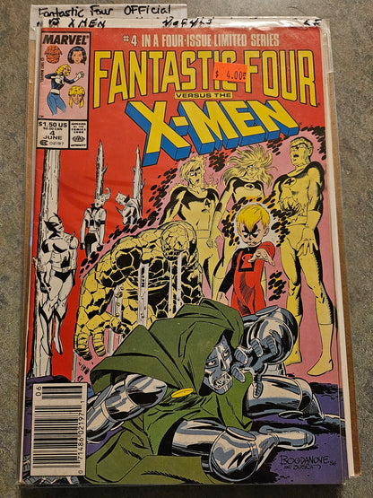 100.113 Fantastic Four – #3 of 4 – LS – vs. X-Men