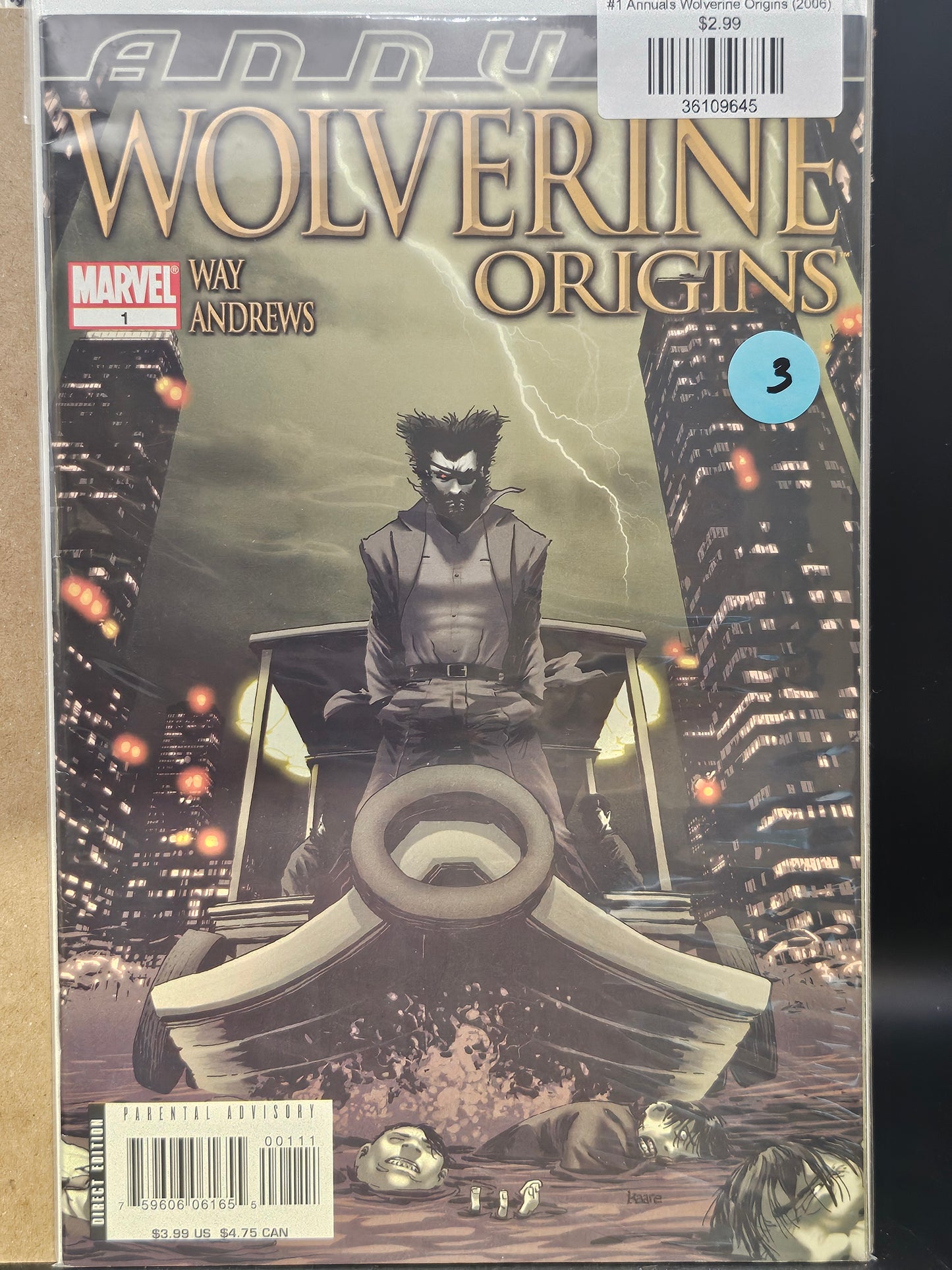 #1 Annuals Wolverine Origins (2006)