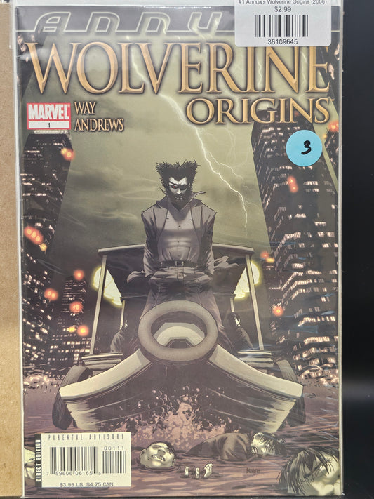 #1 Annuals Wolverine Origins (2006)