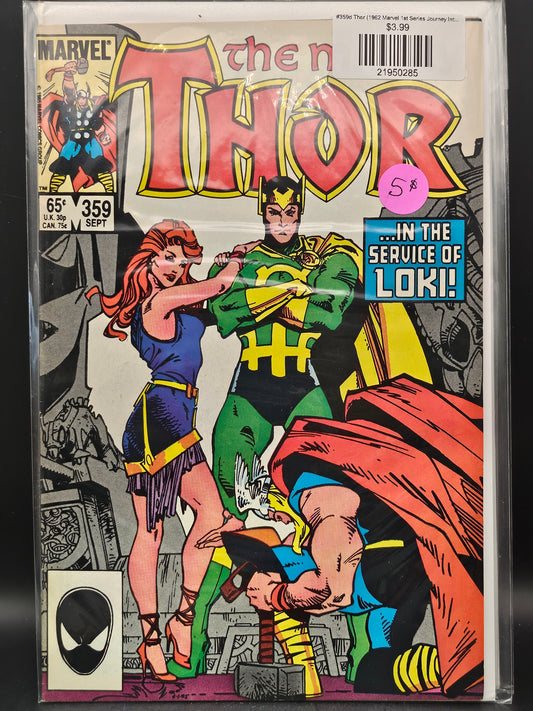 #359d Thor (1962 Marvel 1st Series Journey Into Mystery)