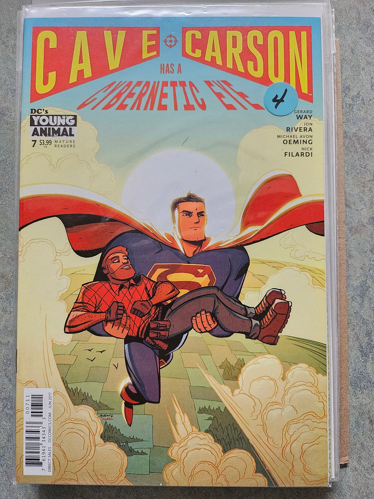 102.106 – Cave Carson - #7 -2016-18