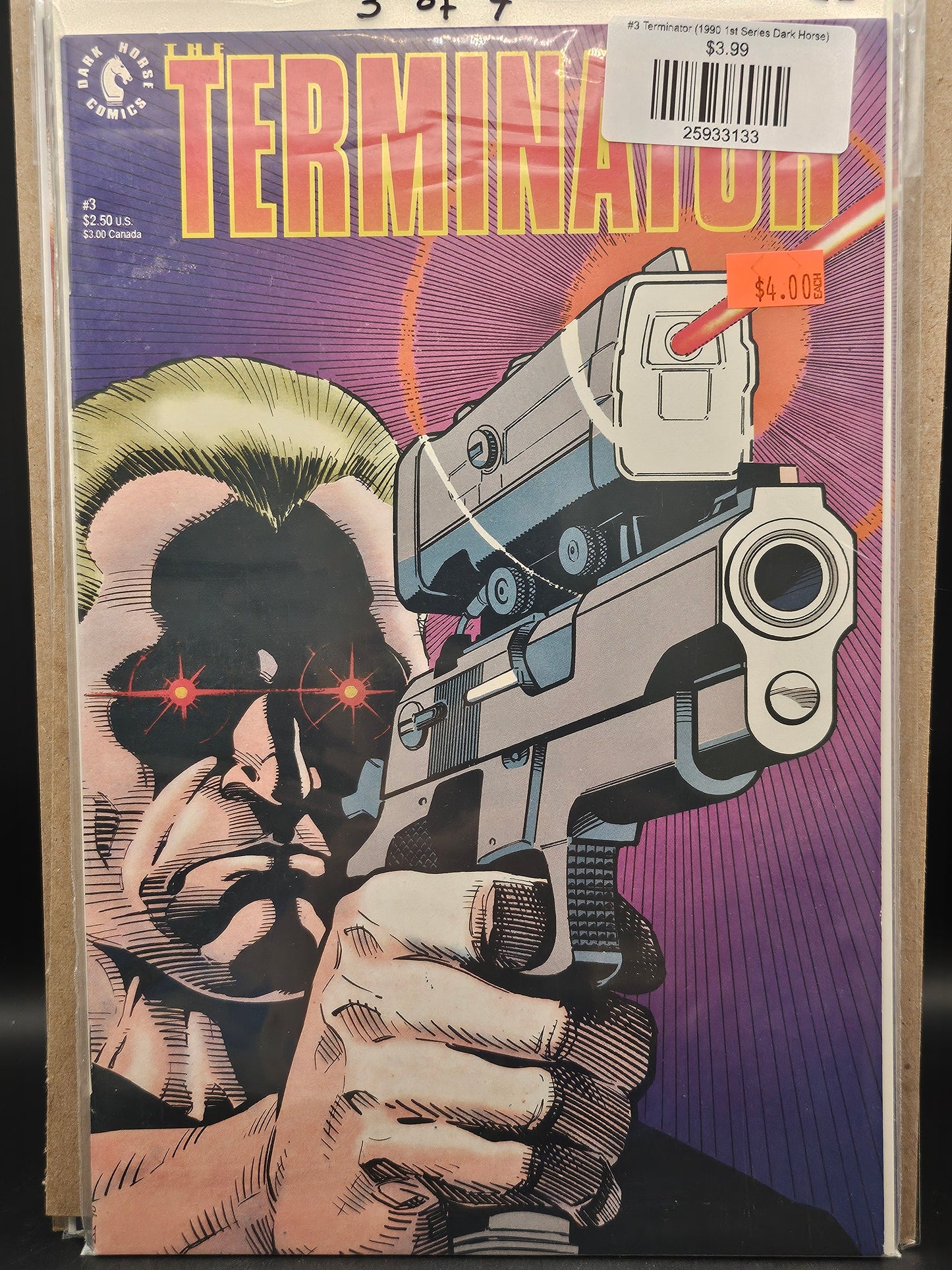 #3 Terminator (1990 1st Series Dark Horse)