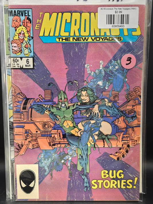 #6 Micronauts The New Voyages (1984)