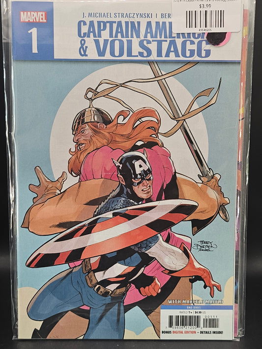 (OS) #1A Captain America and Volstagg (2025 Marvel)