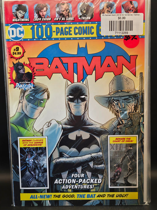 #9 Batman Giant (2018 DC 1st Series) Walmart Exclusive