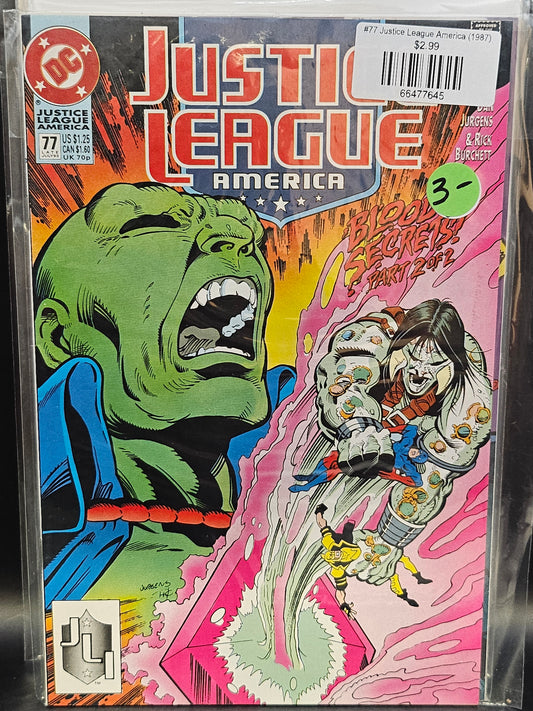 #77 Justice League America (1987)