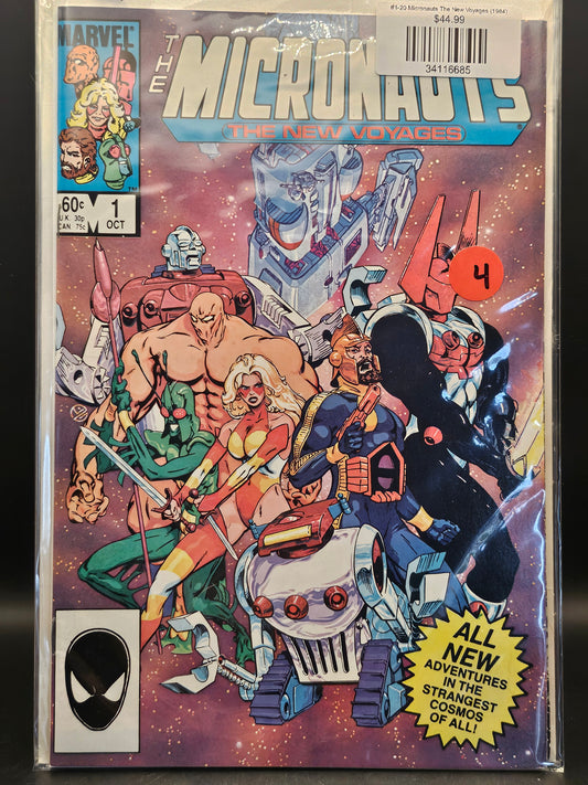 #1-20 Micronauts The New Voyages (1984)