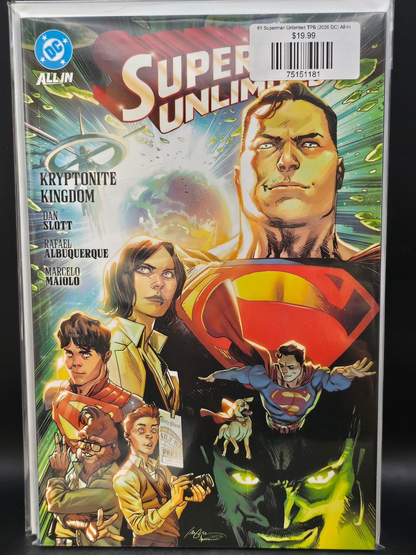 #1 Superman Unlimited TPB (2026 DC) All-In