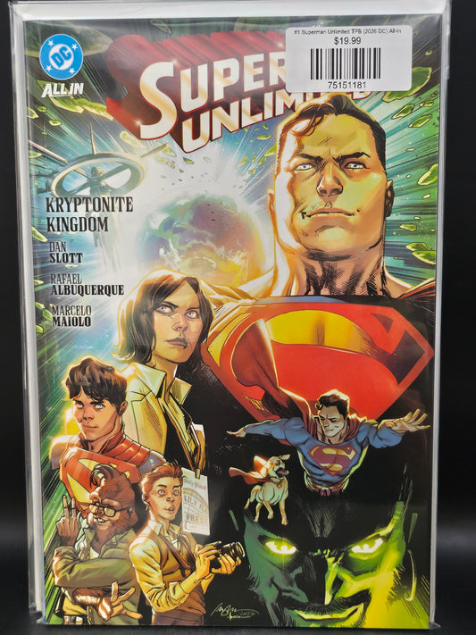 #1 Superman Unlimited TPB (2026 DC) All-In