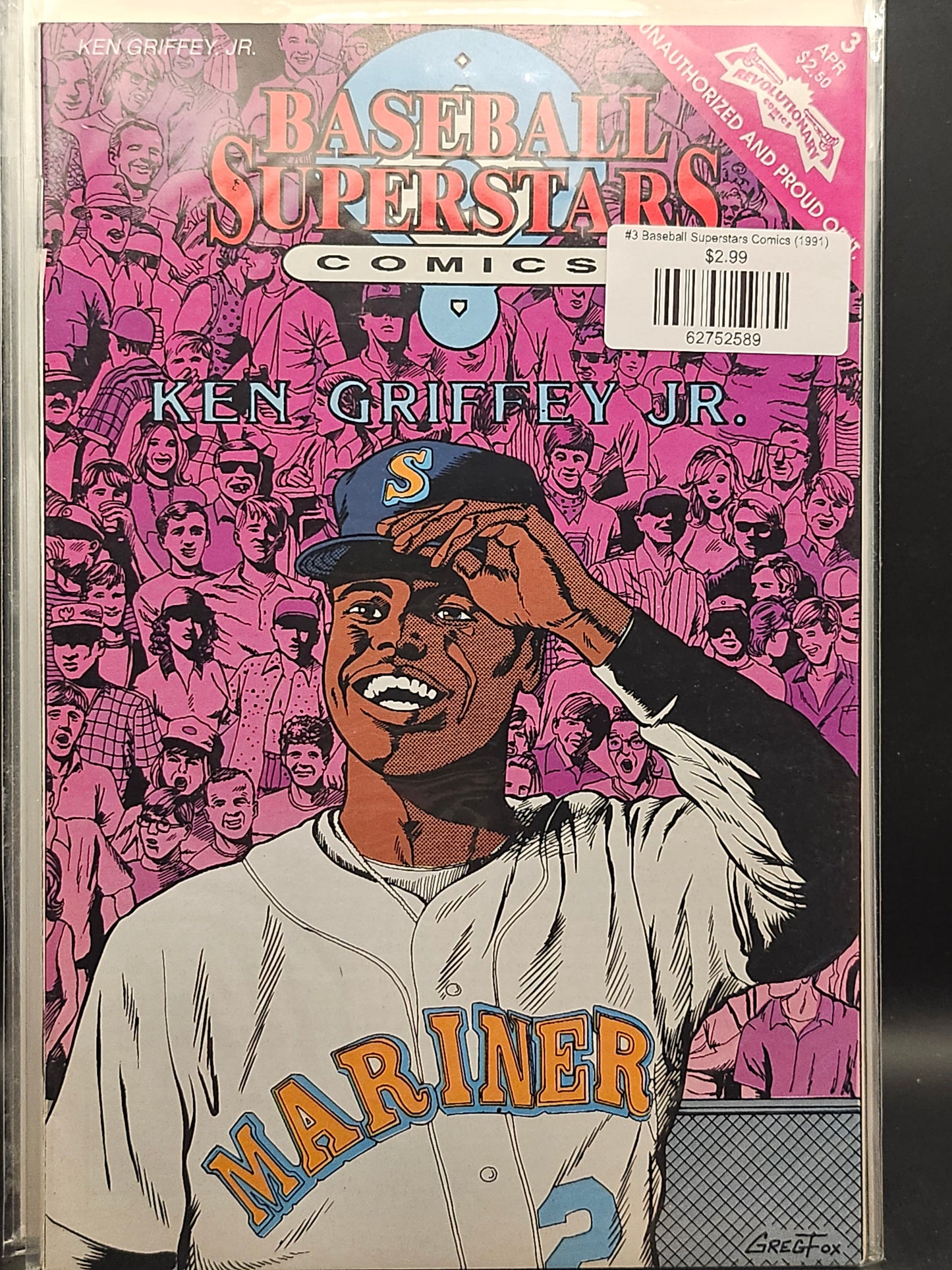 #3 Baseball Superstars Comics (1991)