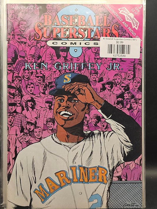 #3 Baseball Superstars Comics (1991)