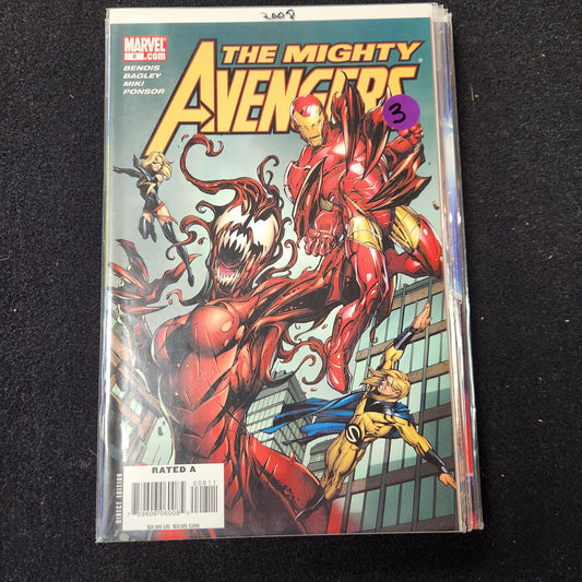 Mighty Avengers #8 (2007-10) purple $3