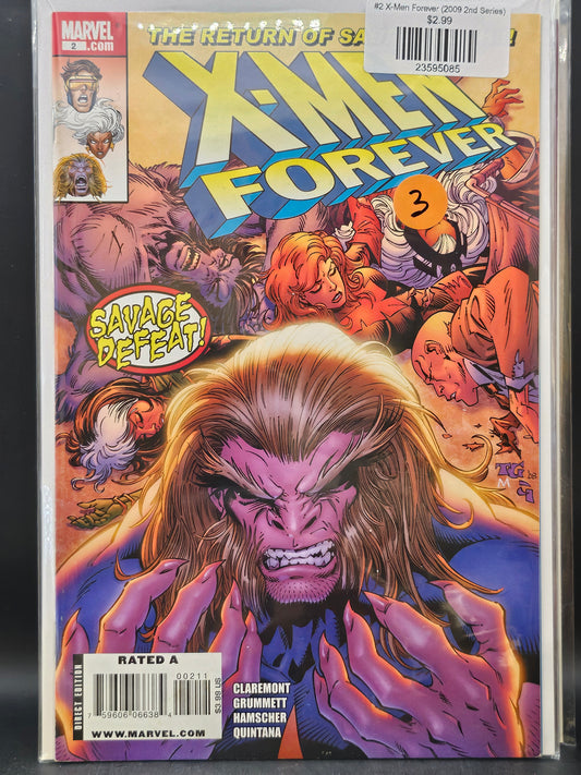 #2 X-Men Forever (2009 2nd Series)