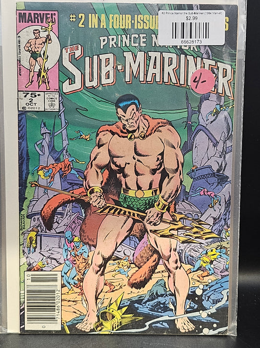 #2 Prince Namor the Sub-Mariner (1984 Marvel)