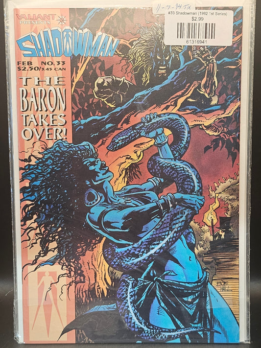 #33 Shadowman (1992 1st Series)