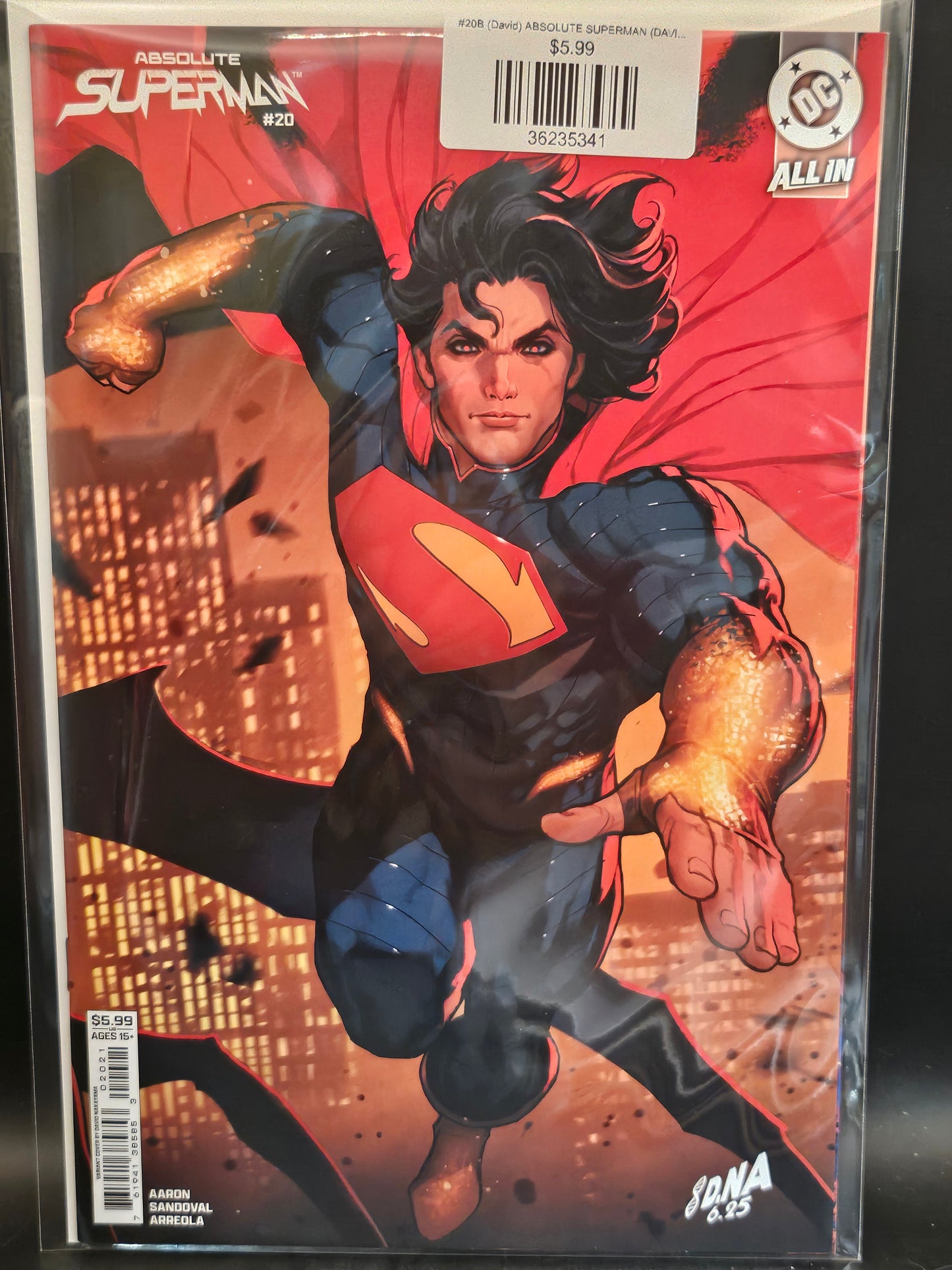 #20B (David) ABSOLUTE SUPERMAN (DAVID NAKAYAMA CONNECTING CARD STOCK VAR)