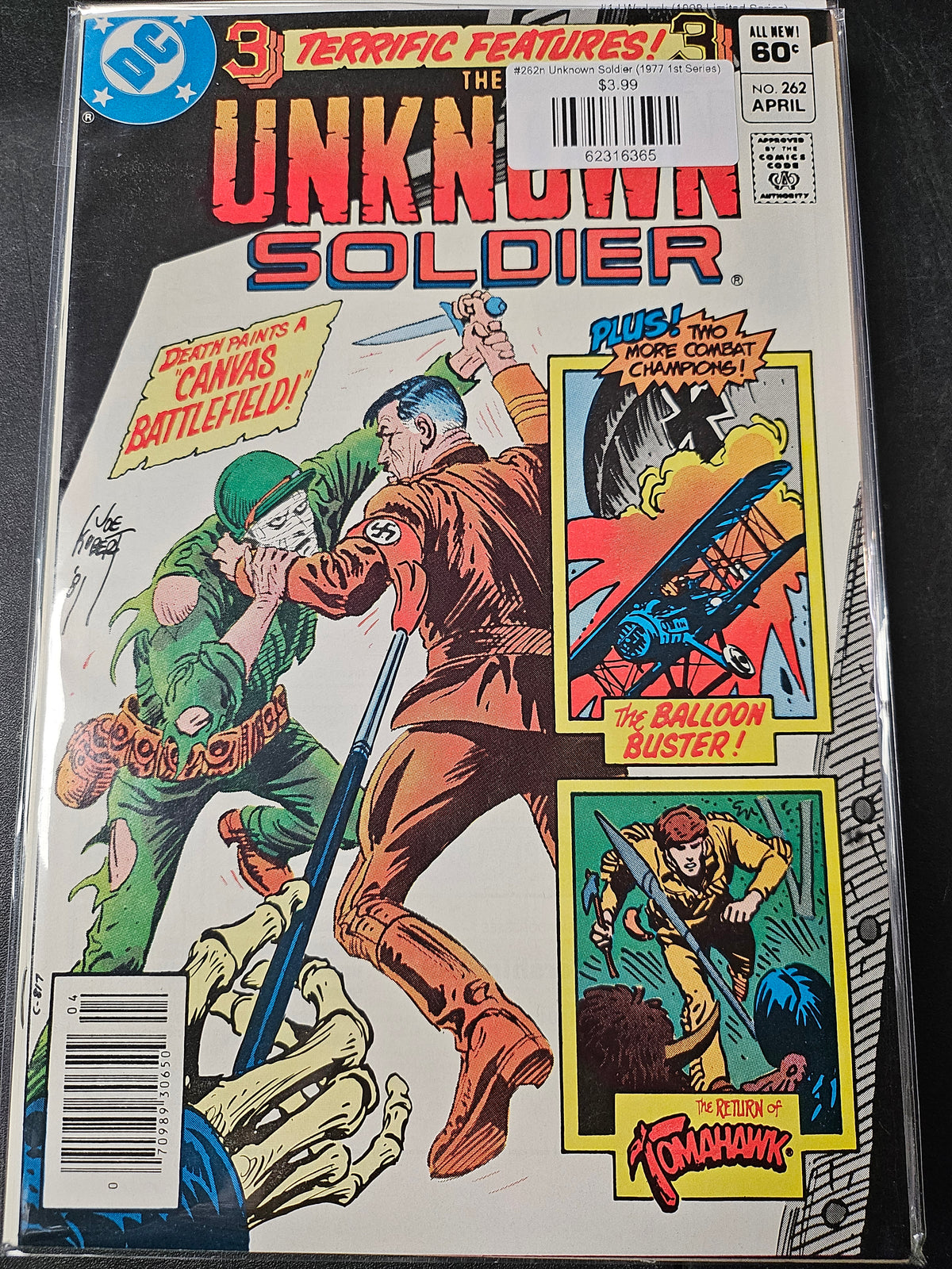 #262n Unknown Soldier (1977 1st Series)