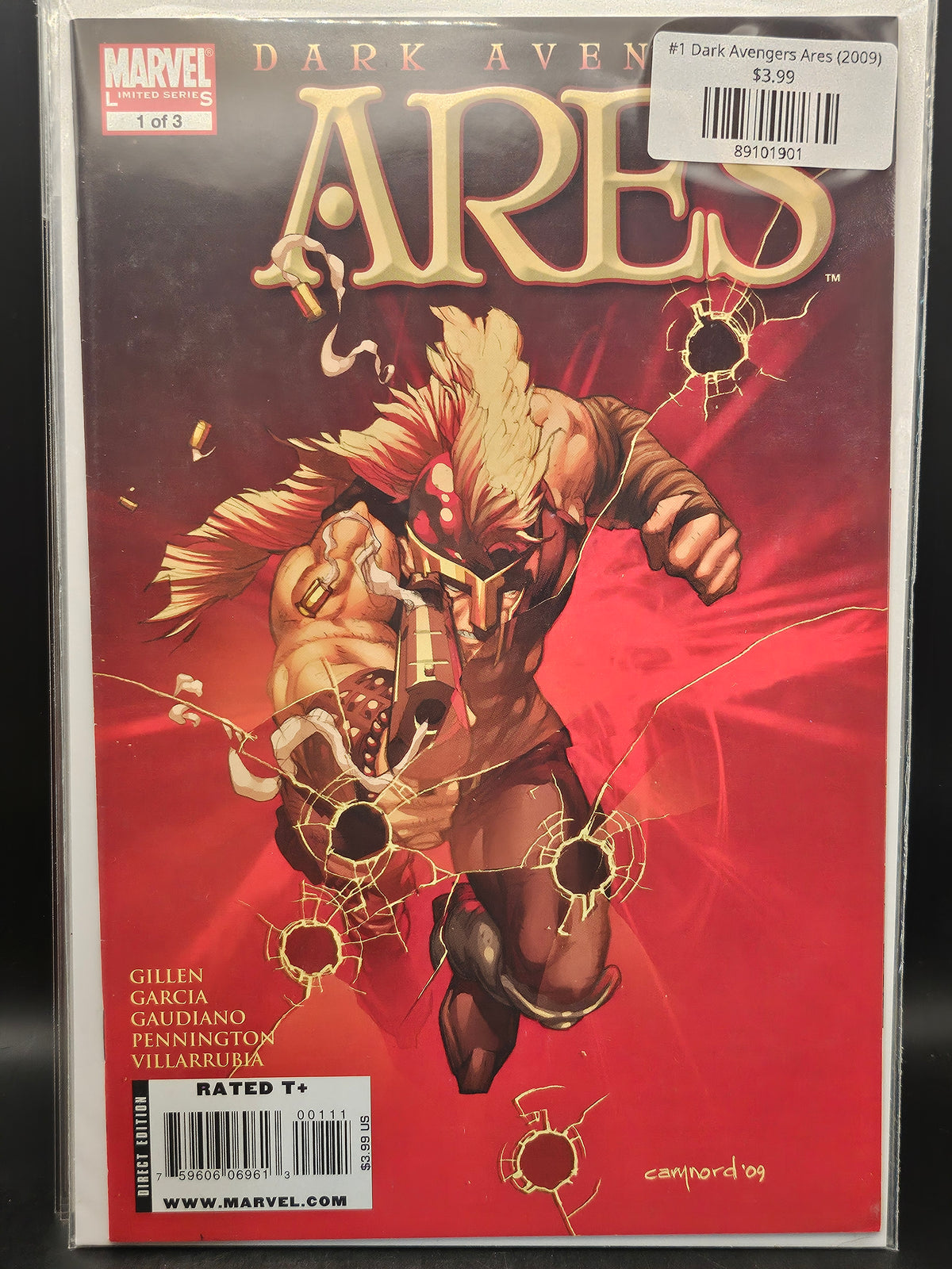 #1 Dark Avengers Ares (2009)