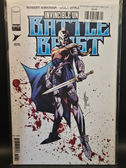 #9 INVINCIBLE UNIVERSE BATTLE BEAST (2ND PTG)