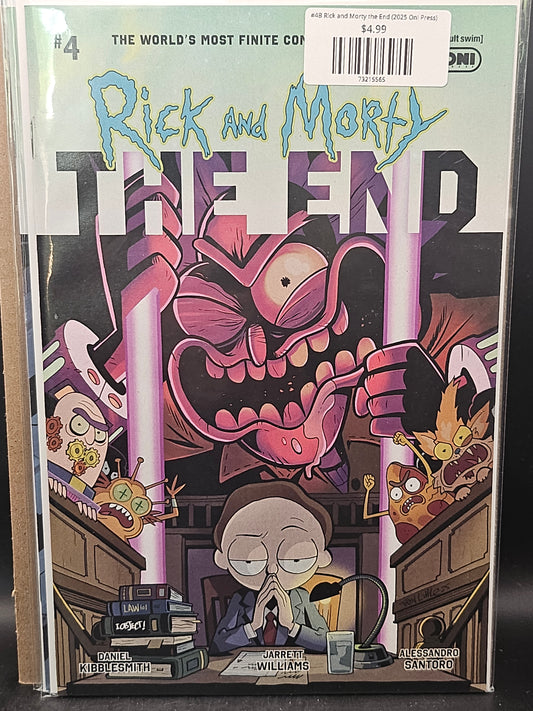#4B Rick and Morty the End (2025 Oni Press)