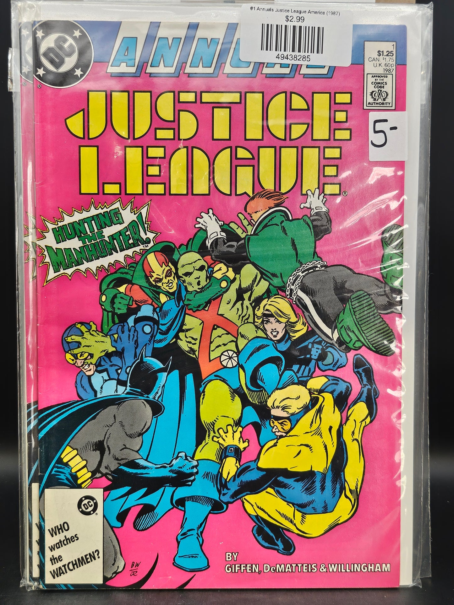 #1 Annuals Justice League America (1987)