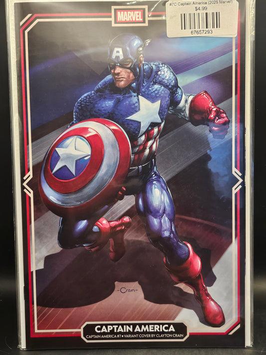 #7C Captain America (2025 Marvel)