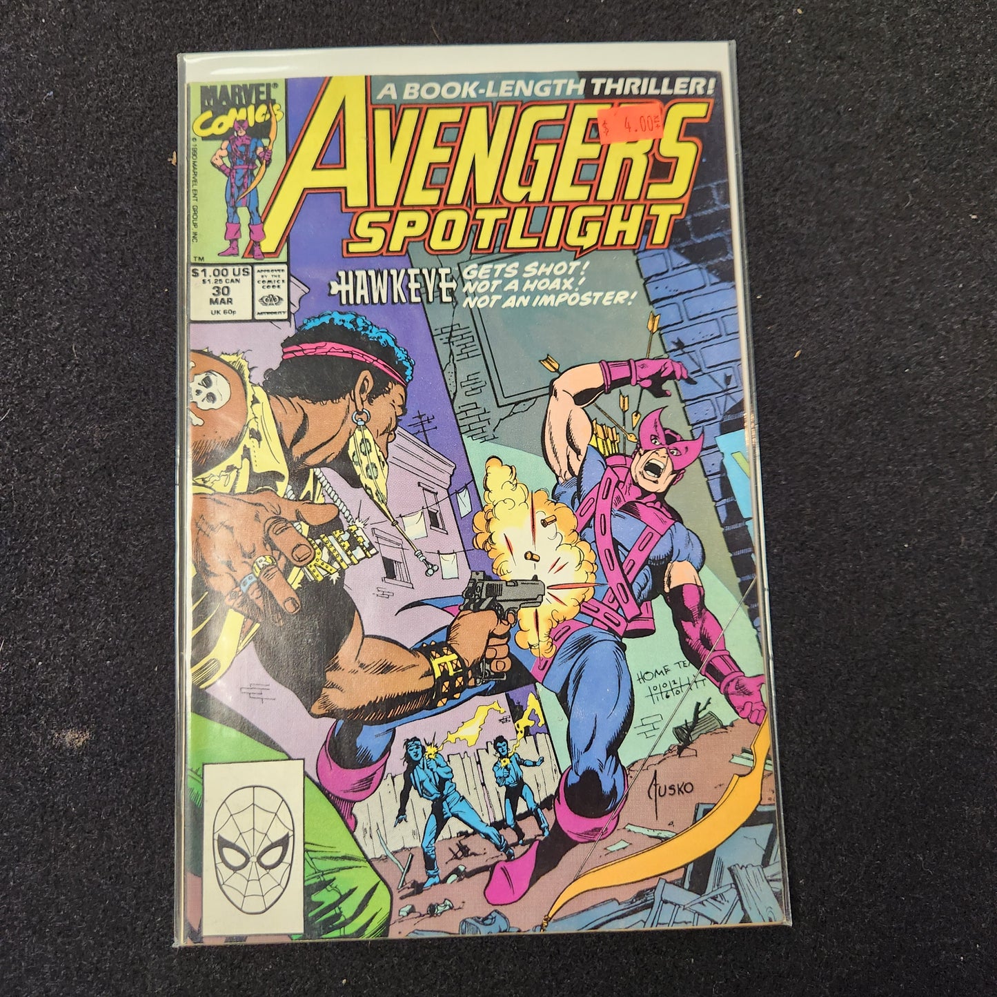 Avengers Spotlight – Marvel Comics – (1989–1991) – Volume 1 – #30