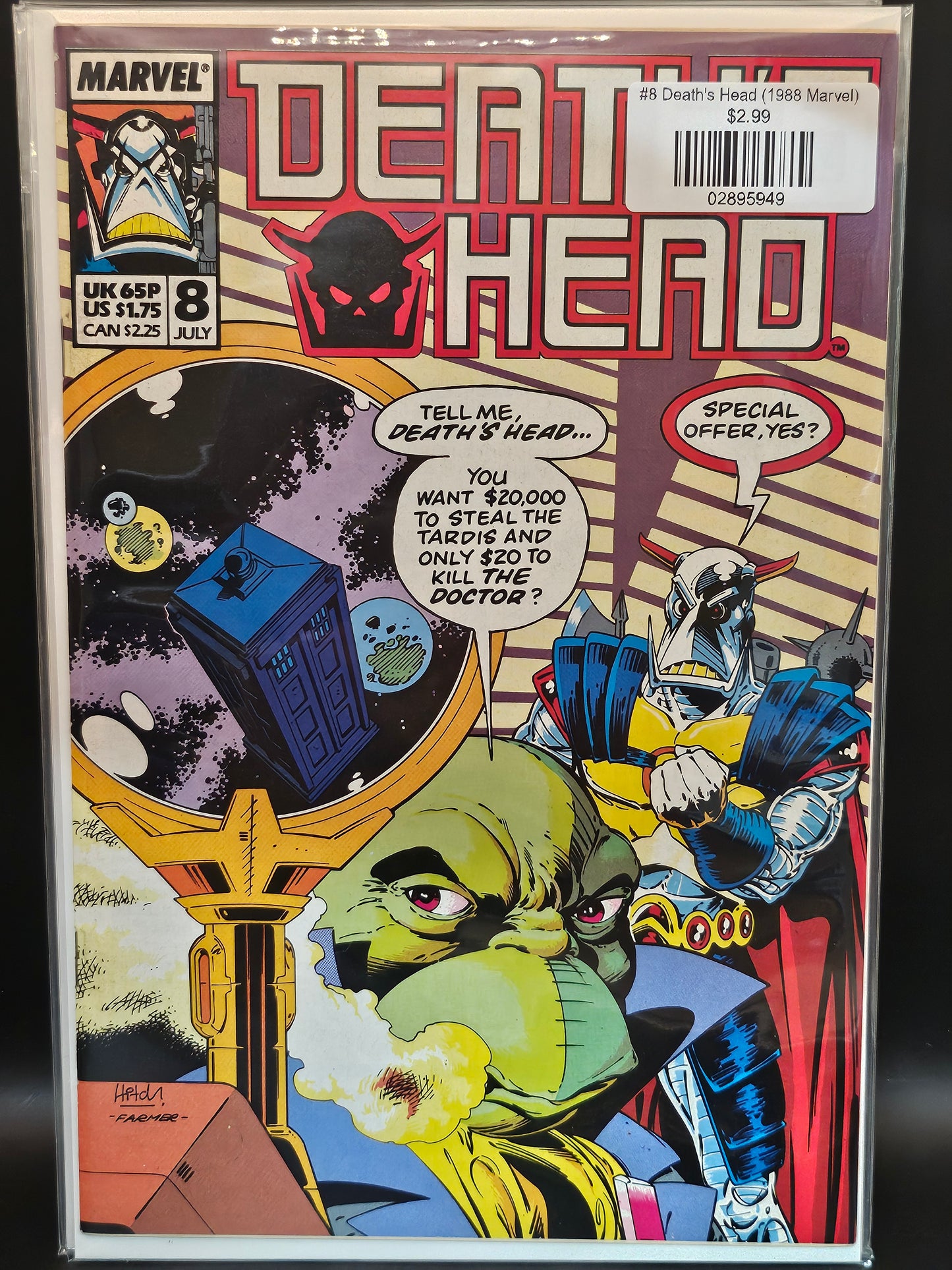#8 Death's Head (1988 Marvel)
