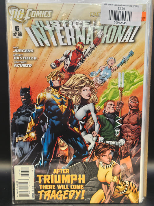 #6 Justice League International (2011)