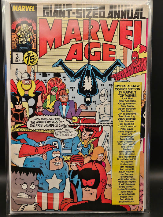 #3 Annuals Marvel Age (1983 Marvel)