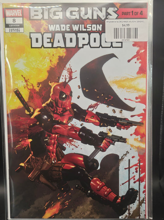 #8 (Josemaria) [BG] WADE WILSON: DEADPOOL (JOSEMARIA CASANOVAS 4-PART CONNECTING VARIANT)