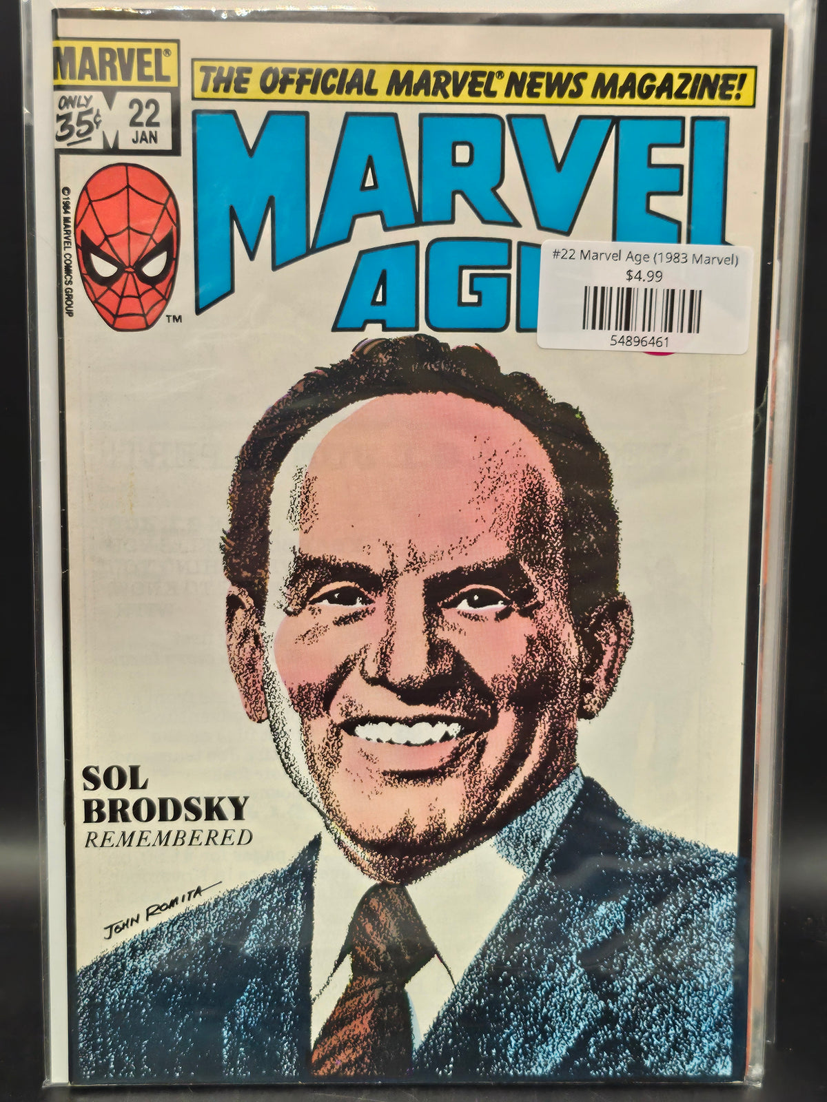 #22 Marvel Age (1983 Marvel)
