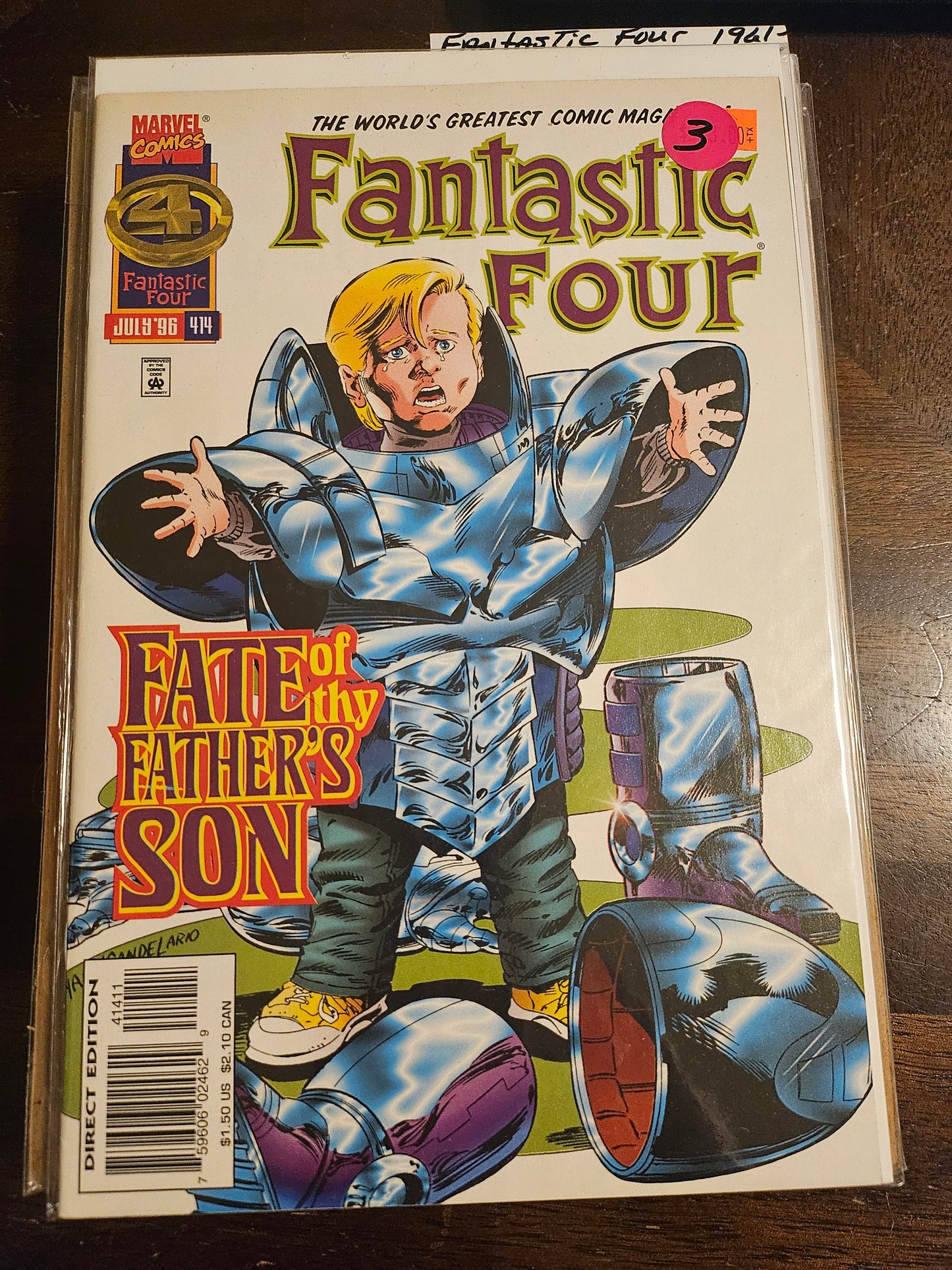 103.105 – Fantastic Four - #414 -1961-95