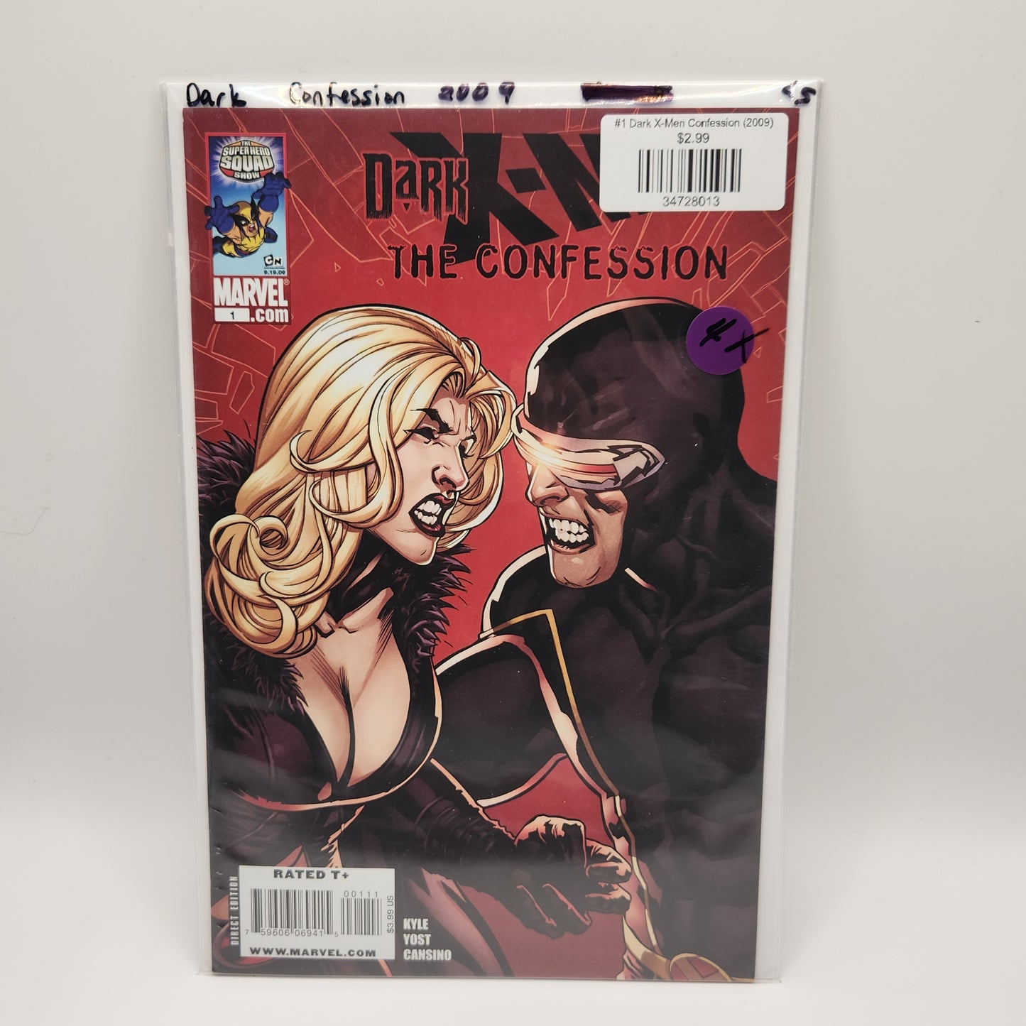 #1 Dark X-Men Confession (2009)
