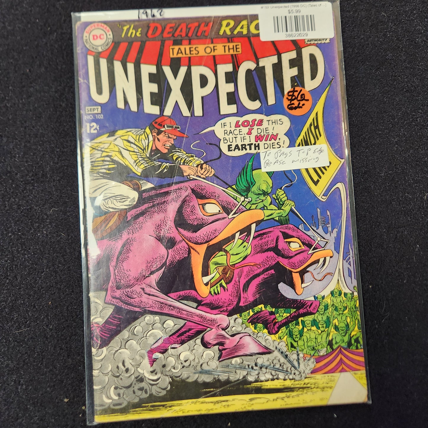 #102 Unexpected (1956 DC) (Tales of ...)