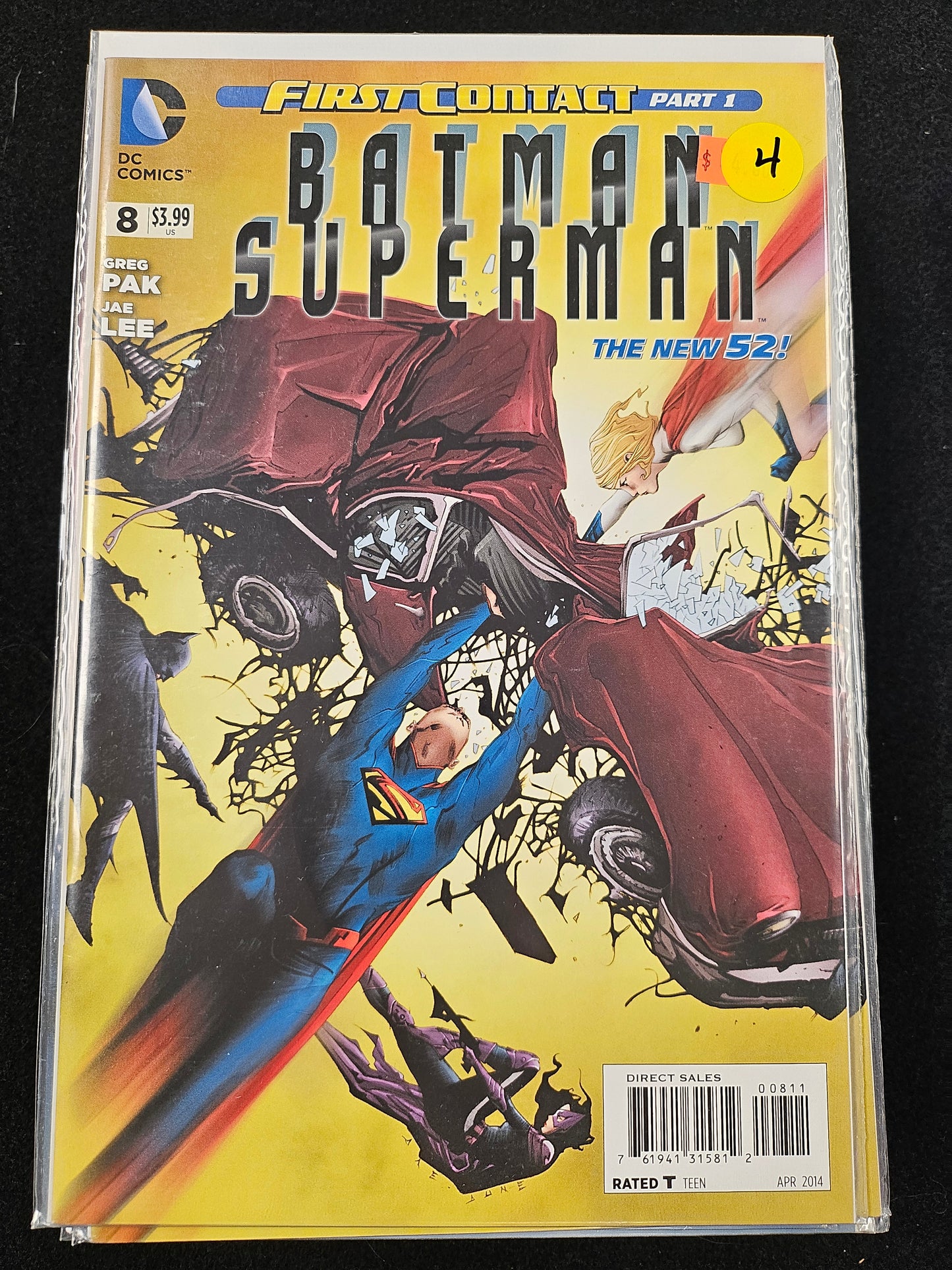 Batman/Superman – DC Comics – (2013–2016) – Volume 1 – #8 - Cover A