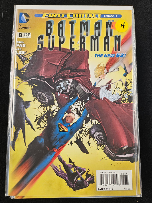 Batman/Superman – DC Comics – (2013–2016) – Volume 1 – #8 - Cover A