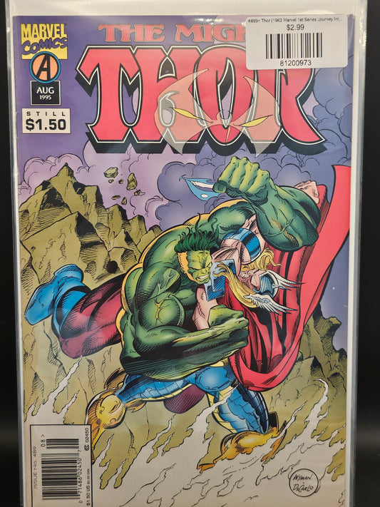 #489n Thor (1962 Marvel 1st Series Journey Into Mystery)